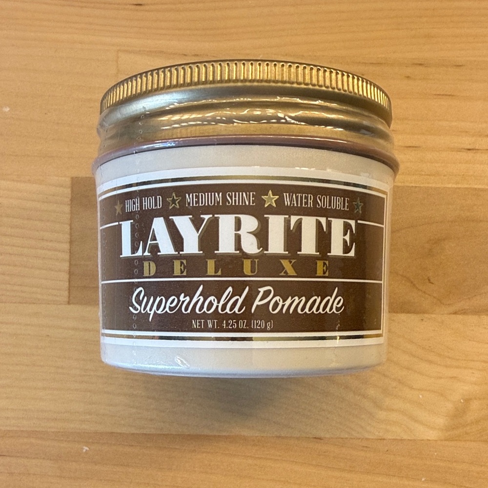 Deluxe Superhold Pomade - Gold